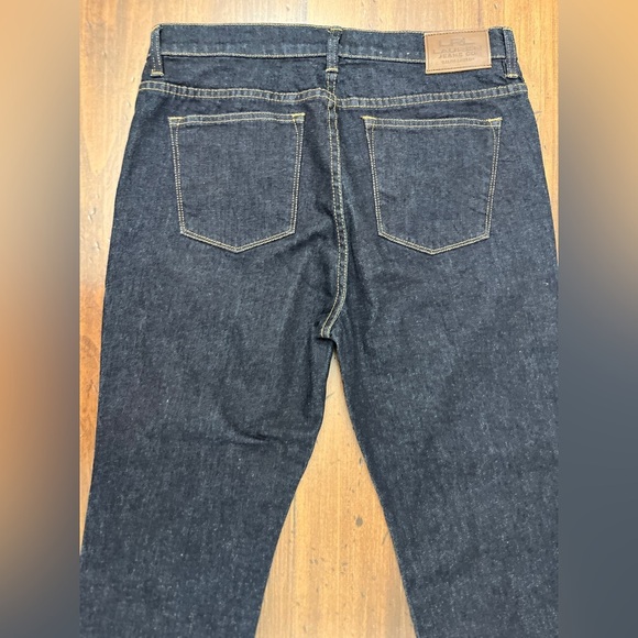 Lauren Ralph Lauren Classic Straight Jeans Size 14 P Dark Wash Preppy School EUC - Picture 14 of 16